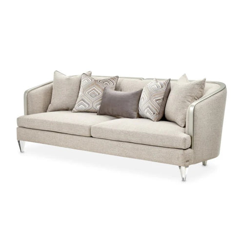 AICO Furniture Camden Court Sofa in Platinum image