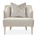AICO Furniture Camden Court Accent Chair in Pearl - Furniture Now (CA)