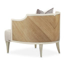 AICO Furniture Camden Court Accent Chair in Pearl - Furniture Now (CA)