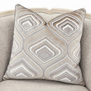 AICO Furniture Camden Court Accent Chair in Pearl - Furniture Now (CA)