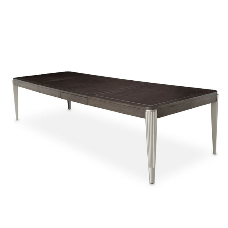 AICO Roxbury Park Rectangular Dining Table in Slate - Furniture Now (CA)