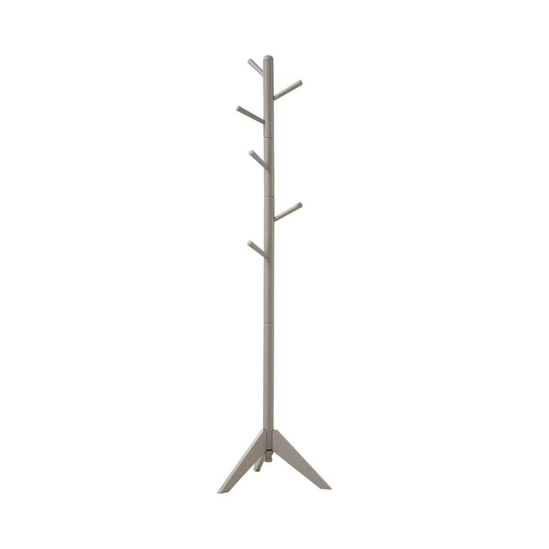 Devlin Coat Rack with 6 Hooks Grey - Furniture Now (CA)