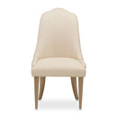 AICO Malibu Crest Side Chair in Crotch Mahogany (Set of 2) - Furniture Now (CA)