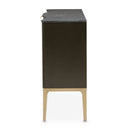 AICO Malibu Crest Sideboard in Crotch Mahogany - Furniture Now (CA)