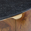 AICO Malibu Crest Sideboard in Crotch Mahogany - Furniture Now (CA)