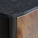 AICO Malibu Crest Sideboard in Crotch Mahogany - Furniture Now (CA)