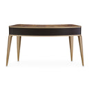 AICO Malibu Crest Vanity Desk in Crotch Mahogany - Furniture Now (CA)