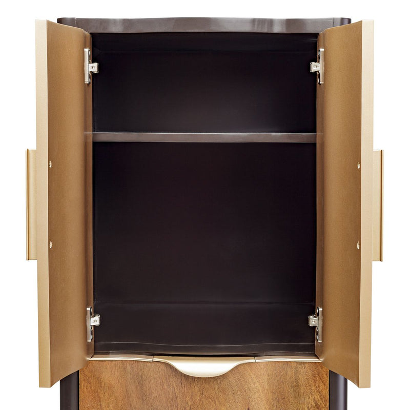 AICO Malibu Crest Swivel Lingerie Chest in Crotch Mahogany - Furniture Now (CA)