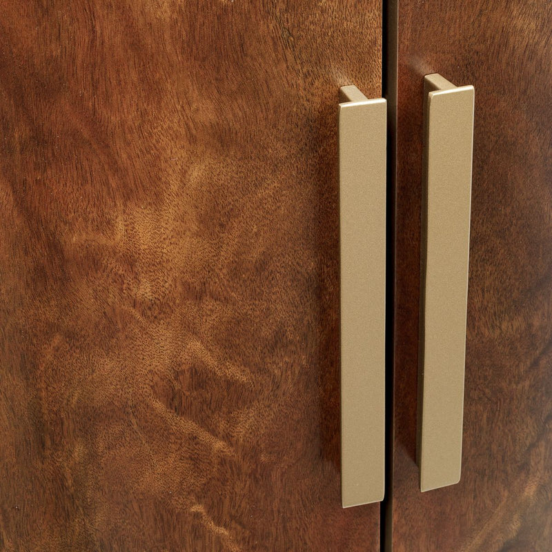 AICO Malibu Crest Swivel Lingerie Chest in Crotch Mahogany - Furniture Now (CA)