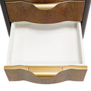 AICO Malibu Crest Swivel Lingerie Chest in Crotch Mahogany - Furniture Now (CA)