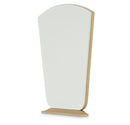 AICO Malibu Crest Vanity Mirror in Burnished Gold - Furniture Now (CA)