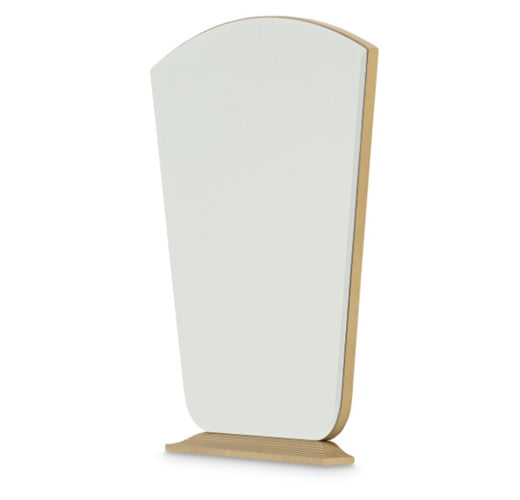 AICO Malibu Crest Vanity Mirror in Burnished Gold - Furniture Now (CA)
