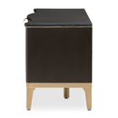 AICO Malibu Crest TV Console in Crotch Mahogany - Furniture Now (CA)