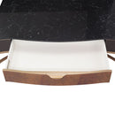 AICO Malibu Crest Rectangular Cocktail Table in Crotch Mahogany - Furniture Now (CA)