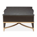 AICO Malibu Crest Rectangular Cocktail Table in Crotch Mahogany - Furniture Now (CA)