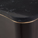 AICO Malibu Crest Rectangular Cocktail Table in Crotch Mahogany - Furniture Now (CA)