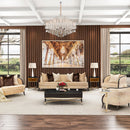 AICO Malibu Crest End Table in Crotch Mahogany - Furniture Now (CA)