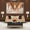 AICO Malibu Crest End Table in Crotch Mahogany - Furniture Now (CA)