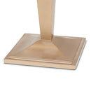 AICO Malibu Crest Round Pedestal Tea Table in Crotch Mahogany - Furniture Now (CA)