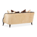 AICO Malibu Crest Loveseat in Dark Espresso - Furniture Now (CA)