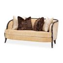 AICO Malibu Crest Loveseat in Dark Espresso - Furniture Now (CA)