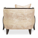 AICO Malibu Crest Living Room Chair in Dark Espresso - Furniture Now (CA)