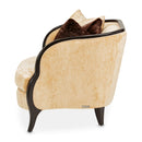 AICO Malibu Crest Chair & A Half in Dark Espresso - Furniture Now (CA)
