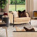 AICO Malibu Crest Chair & A Half in Dark Espresso - Furniture Now (CA)