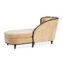 AICO Malibu Crest Chaise in Dark Espresso - Furniture Now (CA)