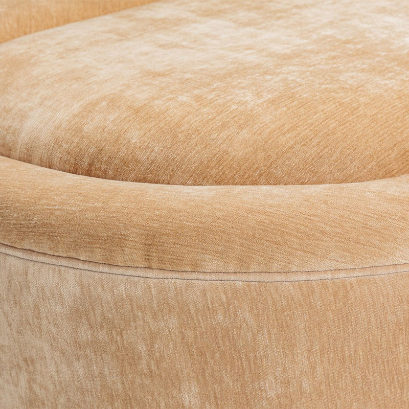 AICO Malibu Crest Clover Cocktail Ottoman in Dark Espresso - Furniture Now (CA)