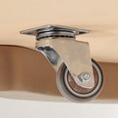 AICO Malibu Crest Clover Cocktail Ottoman in Dark Espresso - Furniture Now (CA)