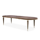 Michael Amini Villa Cherie Hazelnut Oval 9 Pc Set - Furniture Now (CA)