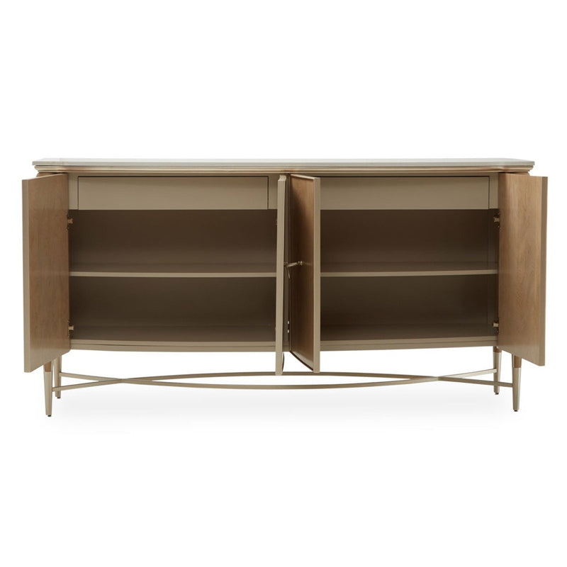 AICO Villa Cherie Sideboard in Caramel - Furniture Now (CA)