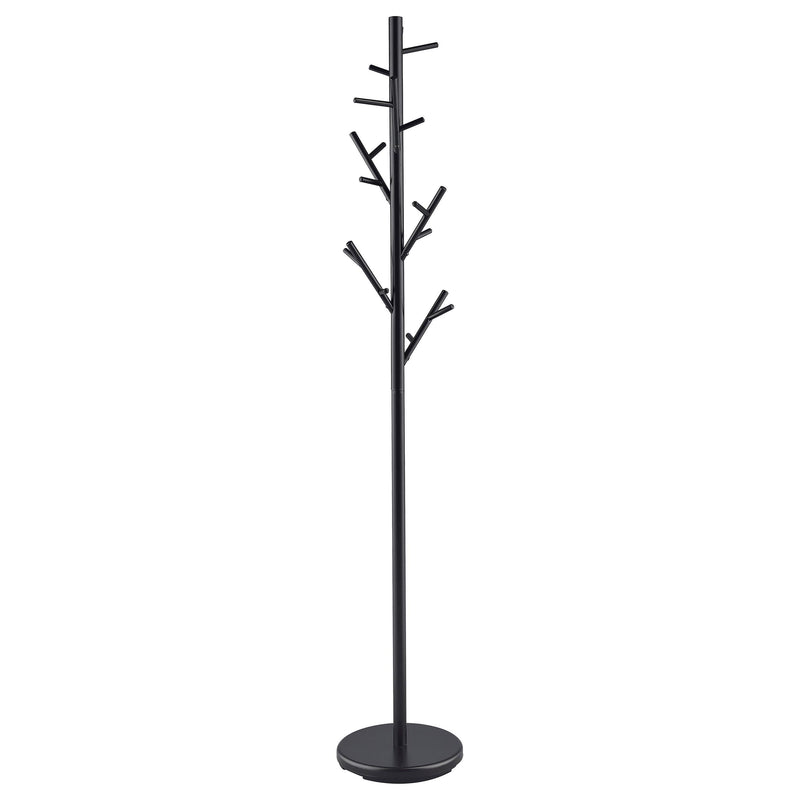 Clover 18-Hook Coat Rack Black - Furniture Now (CA)
