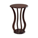 Elton Round Top Accent Table Cherry - Furniture Now (CA)