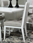 Aico Furniture Horizons Side Chair in Cloud White (Set of 2) - Furniture Now (CA)