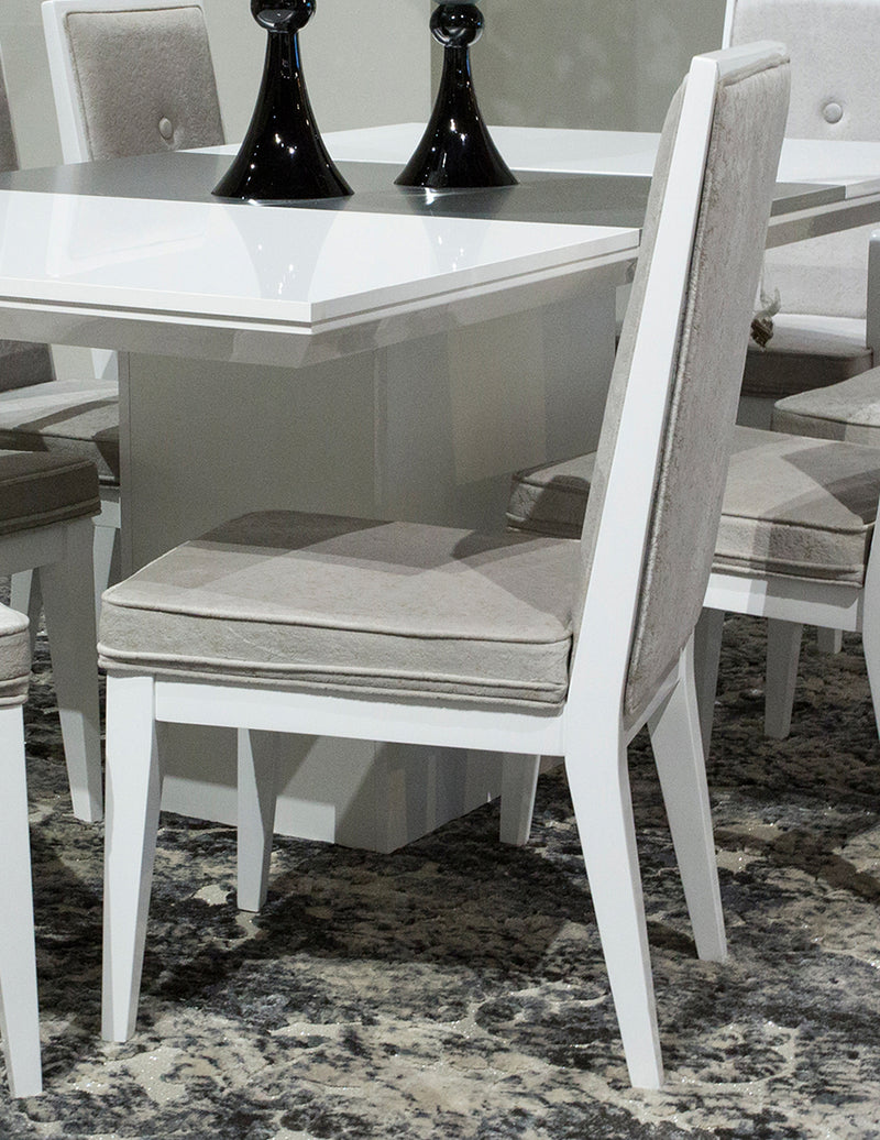 Aico Furniture Horizons Side Chair in Cloud White (Set of 2) - Furniture Now (CA)