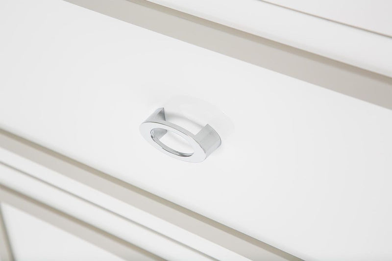 AICO Sky Tower 2 Drawer Nightstand in White Cloud image