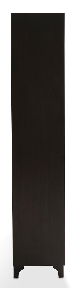 Aico 21 Cosmopolitan Curio Side Cabinet in Orange/Umber - Furniture Now (CA)