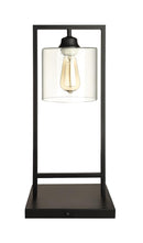 Shoto Glass Shade Table Lamp Black - Furniture Now (CA)
