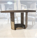 AICO Furniture Lotus Bay 60 'Round Dining Table in Sand image