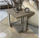 AICO Furniture Lotus Bay End Table in Sand image