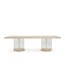 AICO Laguna Ridge Rectangular Dining Table in Washed Oak image