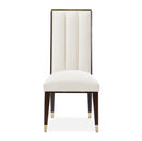 AICO Belmont Place Side Chair (Set of 2) in Espresso - Furniture Now (CA)