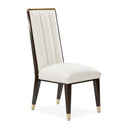 AICO Belmont Place Side Chair (Set of 2) in Espresso - Furniture Now (CA)