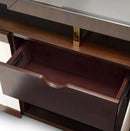 AICO Belmont Place Buffet with China Top in Espresso - Furniture Now (CA)