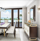 AICO Belmont Place Sideboard in Espresso - Furniture Now (CA)