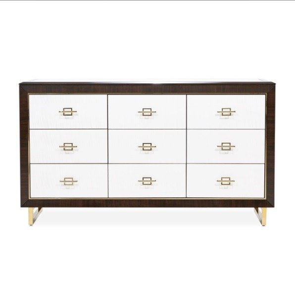 AICO Belmont Place Dresser in Espresso - Furniture Now (CA)