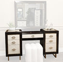 AICO Furniture Belmont Place Vanity/ Writing Desk in Espresso image