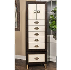 AICO Furniture Penthouse Swivel Lingerie Chest in Espresso image